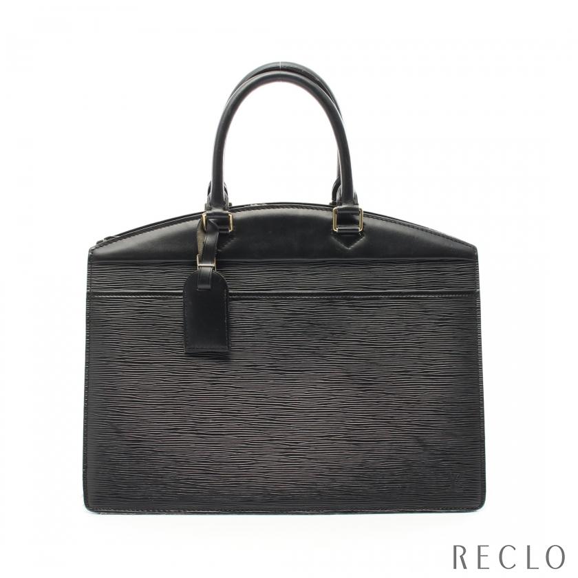 【美品】ルイヴィトン　リヴィエラ　エピ　ハンドバッグ　M48182　ノワール LOUIS VUITTON（ルイ・ヴィトン） リヴィエラ エピ ノワール