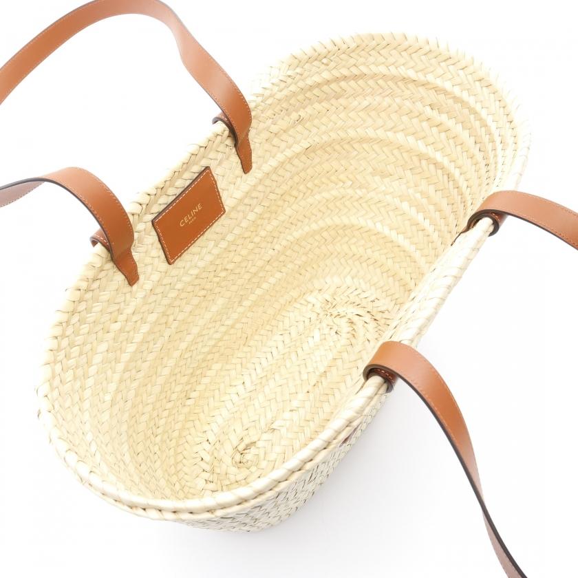 CELINE セリーヌ ミディアムトリオンフバスケット かごバッグ CELINE セリーヌ ミディアムトリオンフバスケット かごバッグ