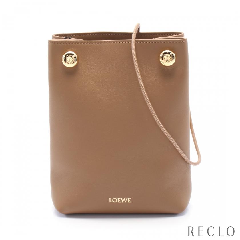 ロエベ レザー ペブル ショルダーバッグ CANBSPPX013980 LOEWE ロエベ PEBBLE ペブル ポーチ ショルダーバッグ レザー