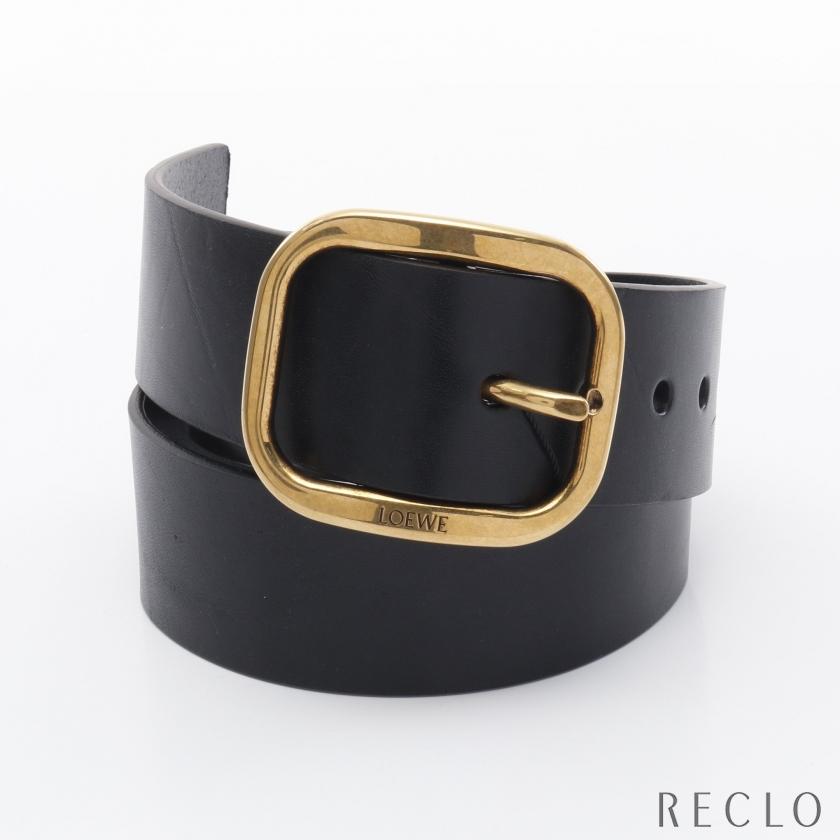 最終値下げ！年末セール！極美品 LOEWE イタリア製 本革 レザーベルト LOEWE（ロエベ） 【サイズ限定特価】LOEWE ベルト ANAGRAM BELT