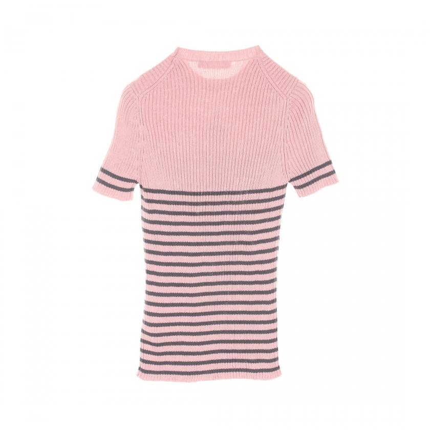 国内Christian Dior購入 半袖ニット ストライプ クリスチャンディオール Christian Dior ニット 半袖 ボーダー