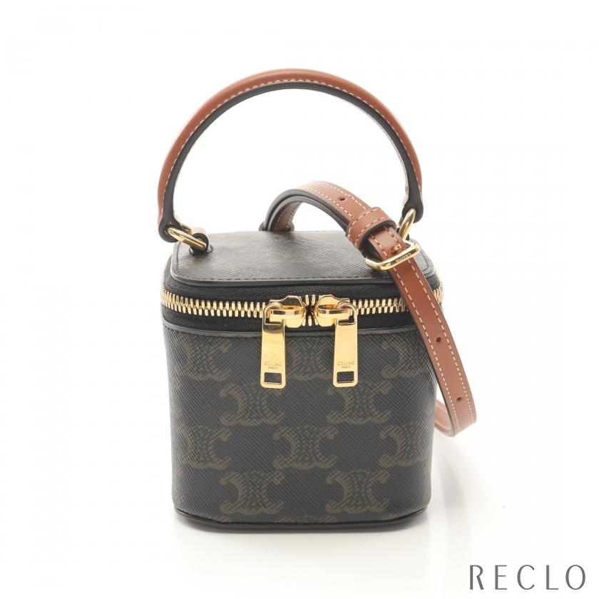 CELINE（セリーヌ） トリオンフ ミニ バニティバッグ ハンドバッグ PVC