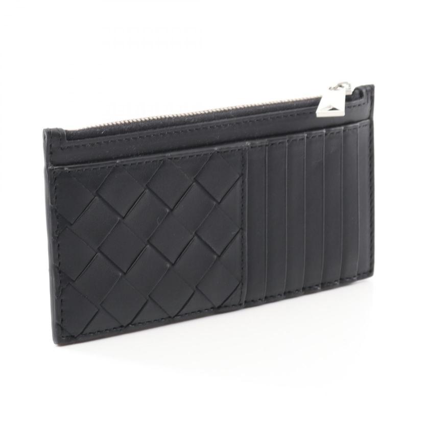 ボッテガヴェネタ イントレチャート 未使用 ケース 小銭入れ ブラック BOTTEGA VENETA ボッテガヴェネタ イントレチャート コイン