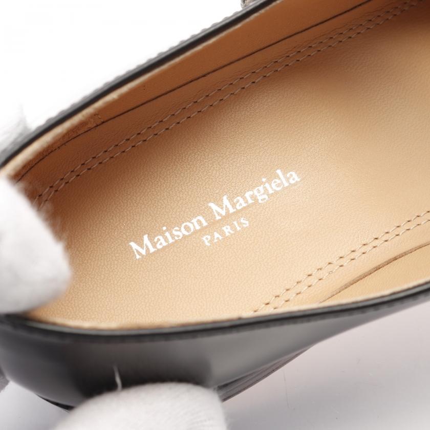 メゾンマルジェラ 正規品❗️Tabi メリージェーンタビシューズパンプスレザー革 メゾン マルジェラ TABI タビ メリージェーン ブランドオフ