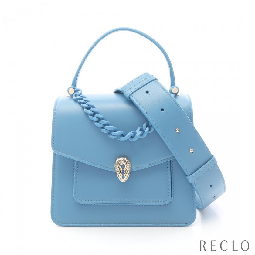 BVLGARI（ブルガリ） セルペンティ フォーエバー ハンドバッグ レザー