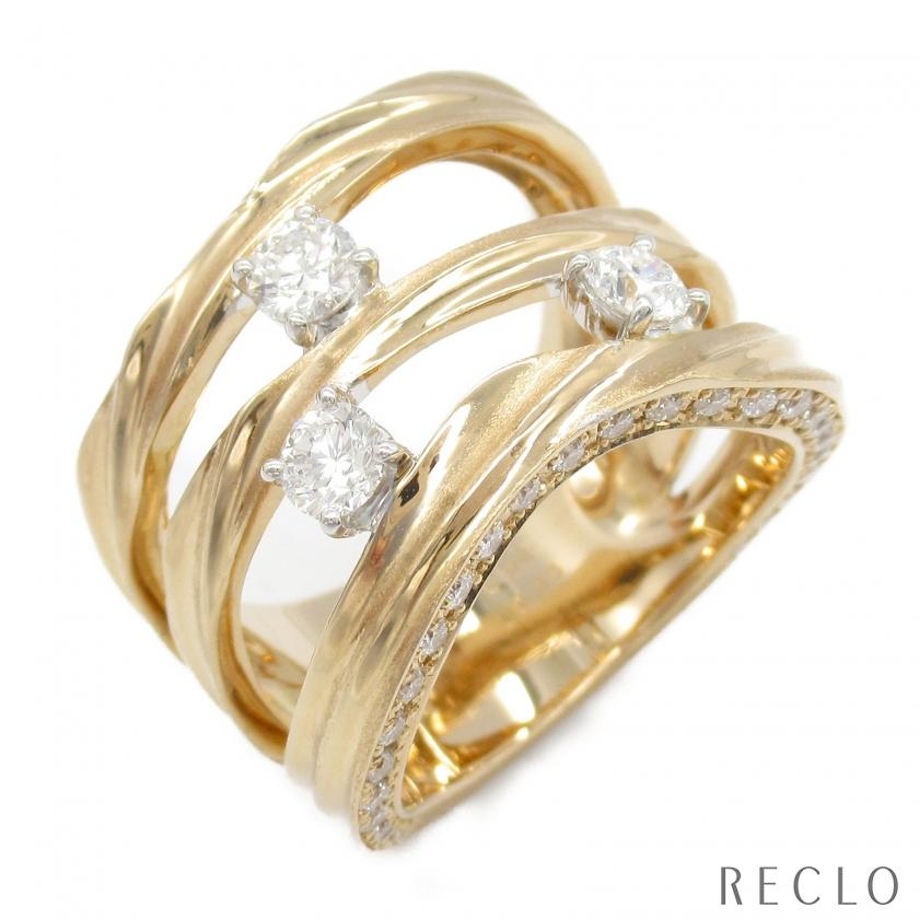 サバース SABIRTH ダイヤ リング 指輪 K18PG（ピンクゴールド