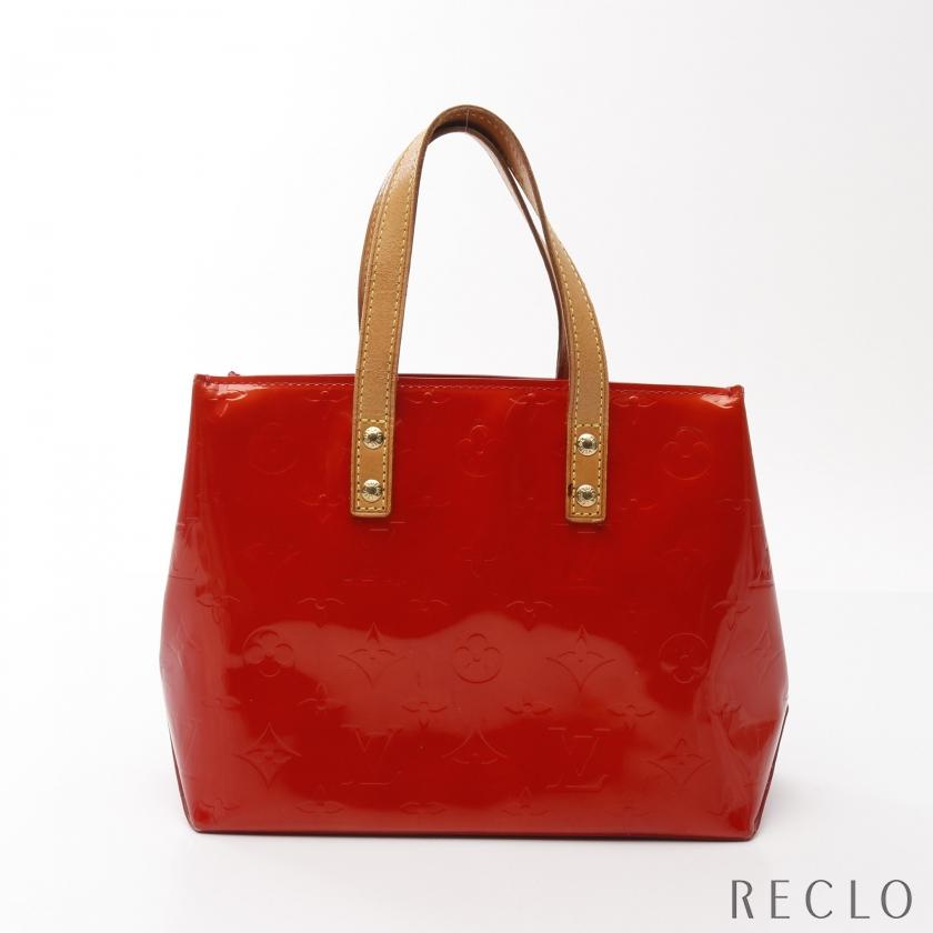 ルイヴィトン リードPM レザー ルージュ バッグ ヴェルニ LOUIS VUITTON（ルイ・ヴィトン） リードPM モノグラムヴェルニ