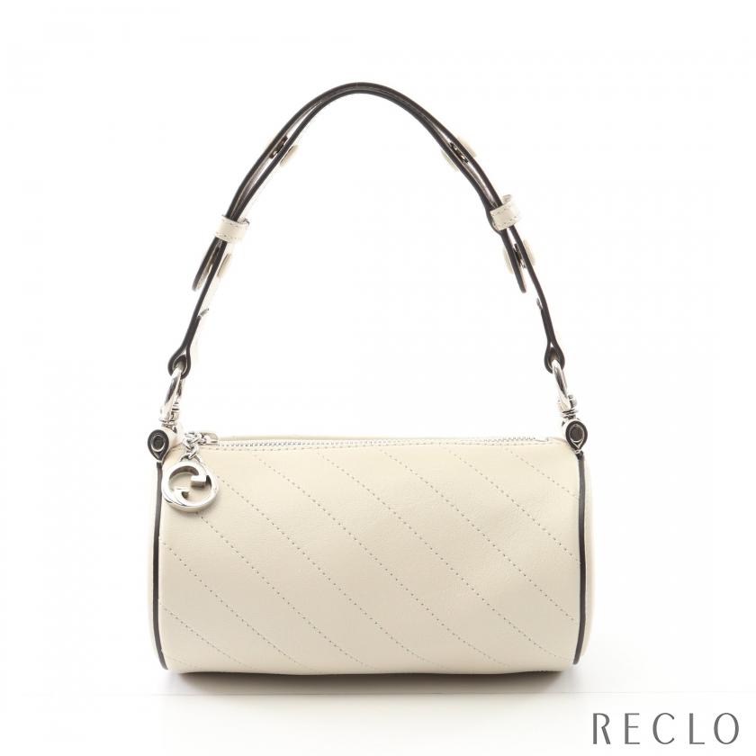 GUCCI（グッチ） ブロンディ ミニ ワンショルダーバッグ レザー オフ