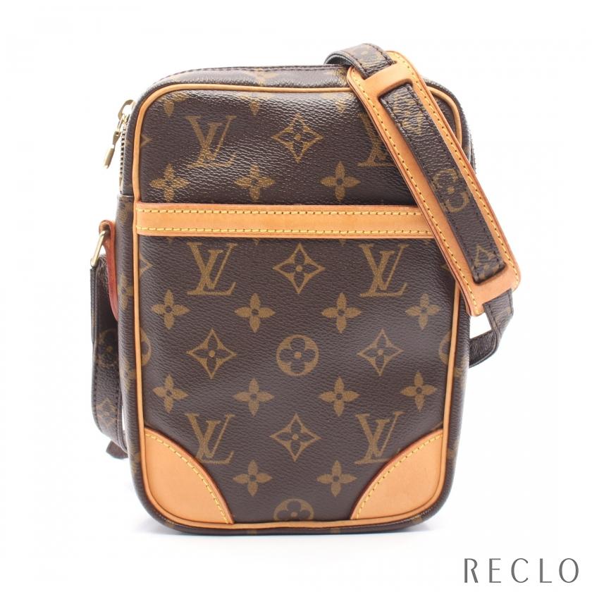 ルイ・ヴィトン LOUIS VUITTON ダヌーブ ショルダーバッグ バッグ PVCコーティングキャンバス レザー モノグラム レディース ブラウン系 M45266 【中古】 LOUIS VUITTON（ルイ・ヴィトン） ダヌーブ モノグラム ショルダー