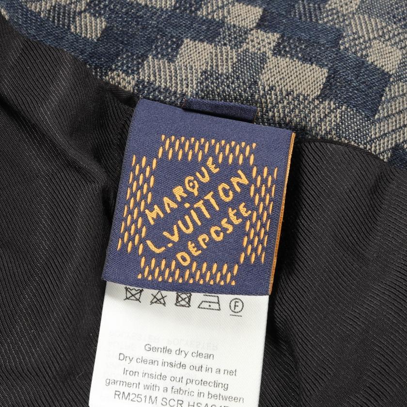 LOUIS VUITTON ルイヴィトン ダミエ ノーカラー デニム