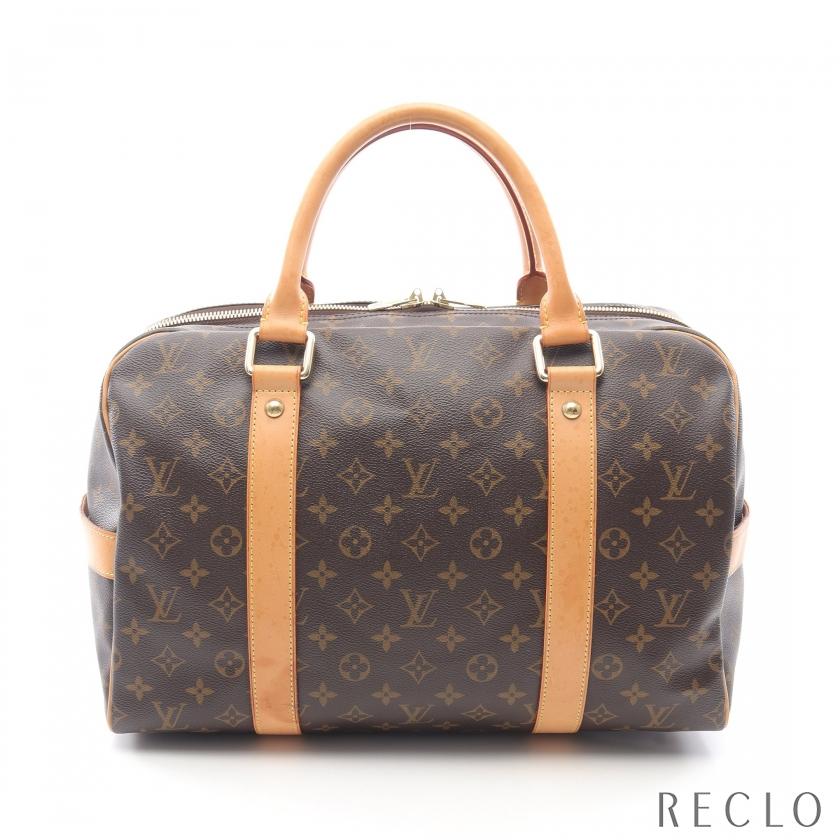 ルイ・ヴィトン LOUIS VUITTON キャリーオール ボストンバッグ バッグ PVCコーティングキャンバス レザー モノグラム メンズ レディース ブラウン系 M40074 【中古】 LOUIS VUITTON（ルイ・ヴィトン） キャリーオール モノグラム ボストン