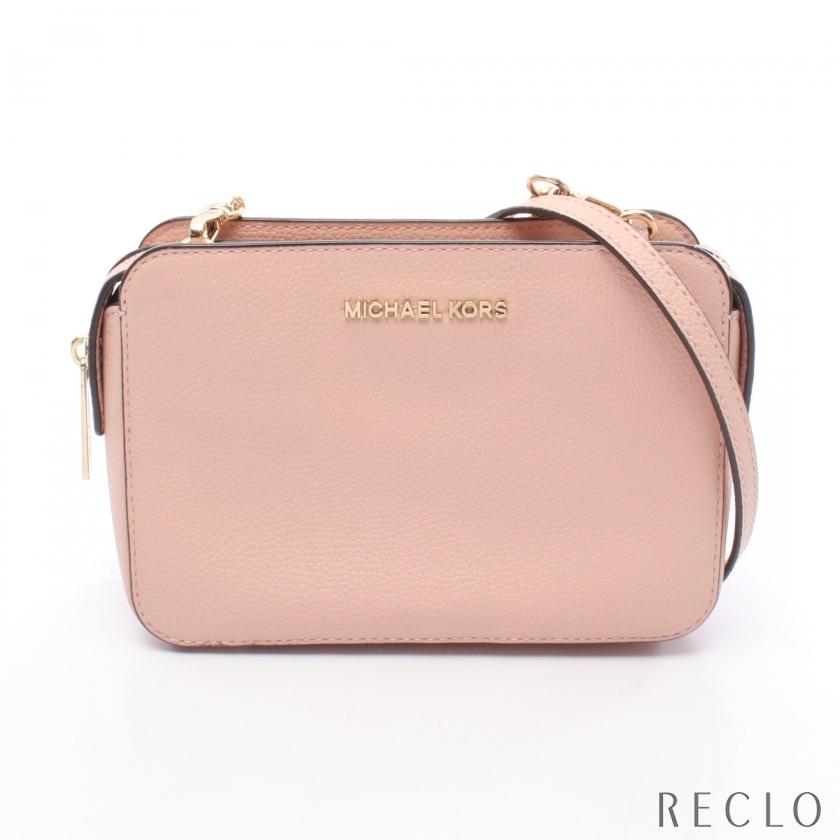 マイケルコース Michael Kors ADELE SMALL CROSSBODY ショルダーバッグ バッグ レザー レディース ピンク系 35F8GAFC1L 【中古】 MICHAEL KORS（マイケルコース） MICHAEL KORS ADELE SMALL CROSSBODY