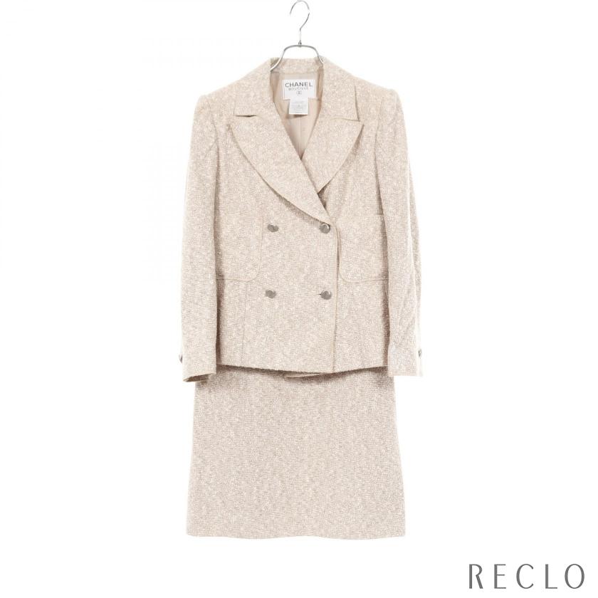 CHANEL（シャネル） ツイード スカートスーツ セットアップ コットン