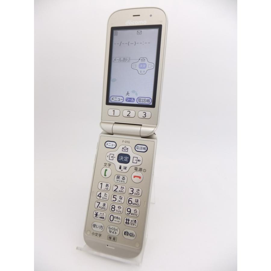 Docomosimロック らくらくホンベーシック4 F 01g ゴールド 5069 Df F01ggd 5066 Reco 通販 Yahoo ショッピング