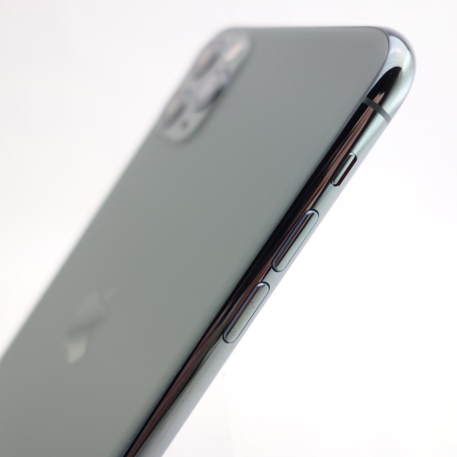 大人気定番商品 IPhone11 Pro Max バッテリー状態100% 64GB A 3F913J ミッドナイトグリーン ネットワーク利用制限△ iPhone 訳あり バッテリ状態良好 iPhone11