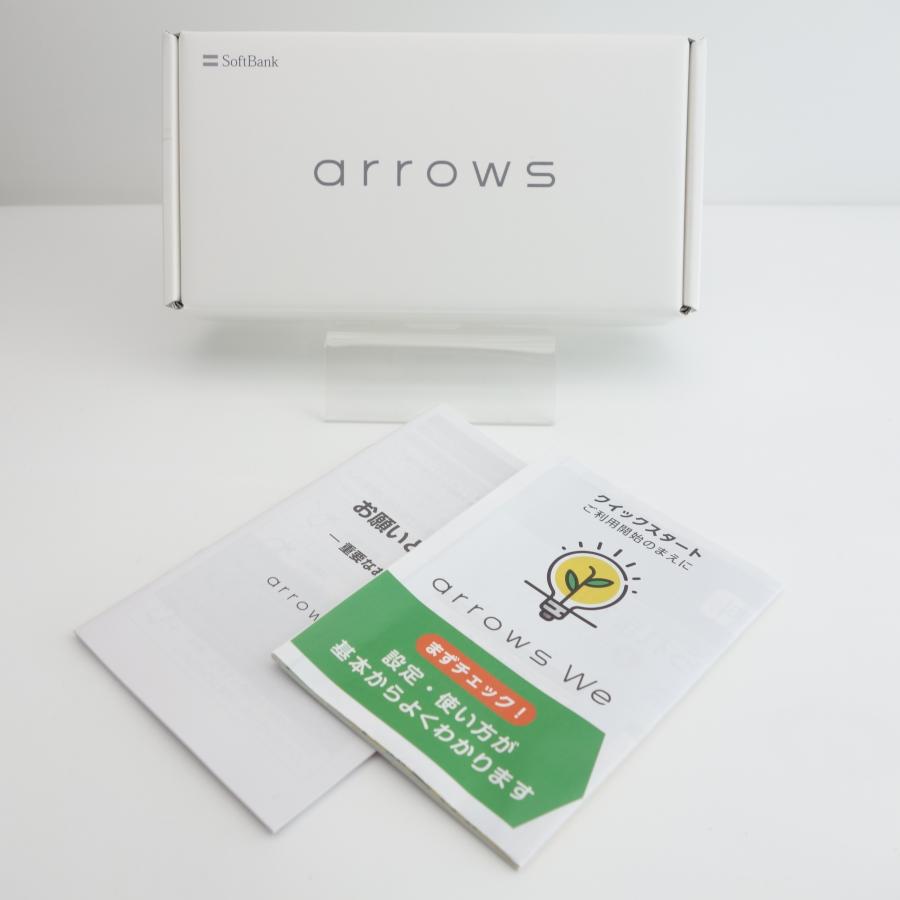 ほぼ新品　arrows We A101FC SoftBank ブラック 送料無料 arrows 【新品未使用】arrows We ブラック A101FC Softbank版SIMフリー