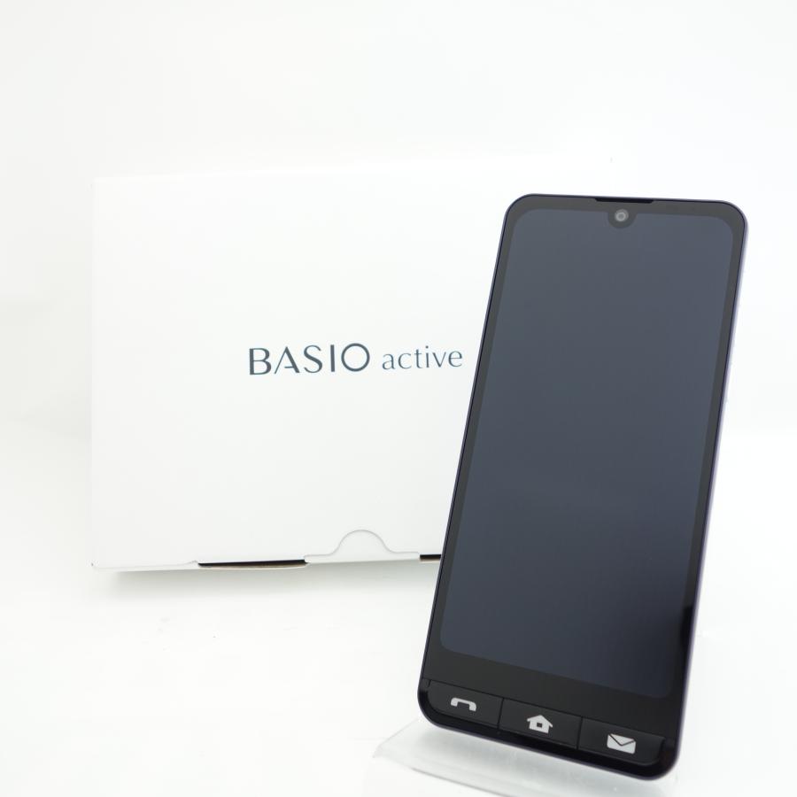 BASIO 【SIMフリー】BASIO active SHG09 ネイビー au版SIMロック BASIO 【SIMフリー】BASIO active SHG09 ネイビー au版SIMロック