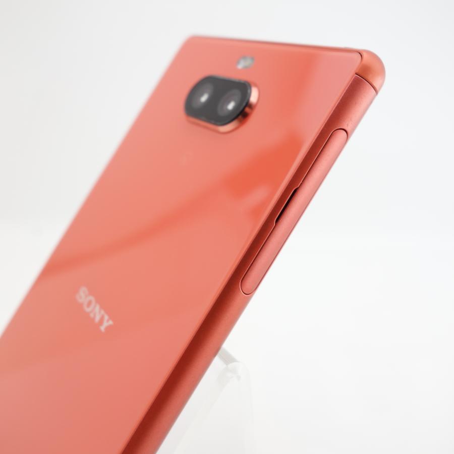 Xperia 【SIMフリー】Xperia 8 SOV42 オレンジ au版SIMロック解除品