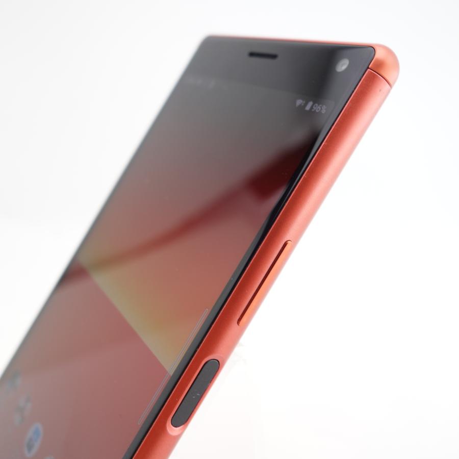 Xperia 【SIMフリー】Xperia 8 SOV42 オレンジ au版SIMロック解除品