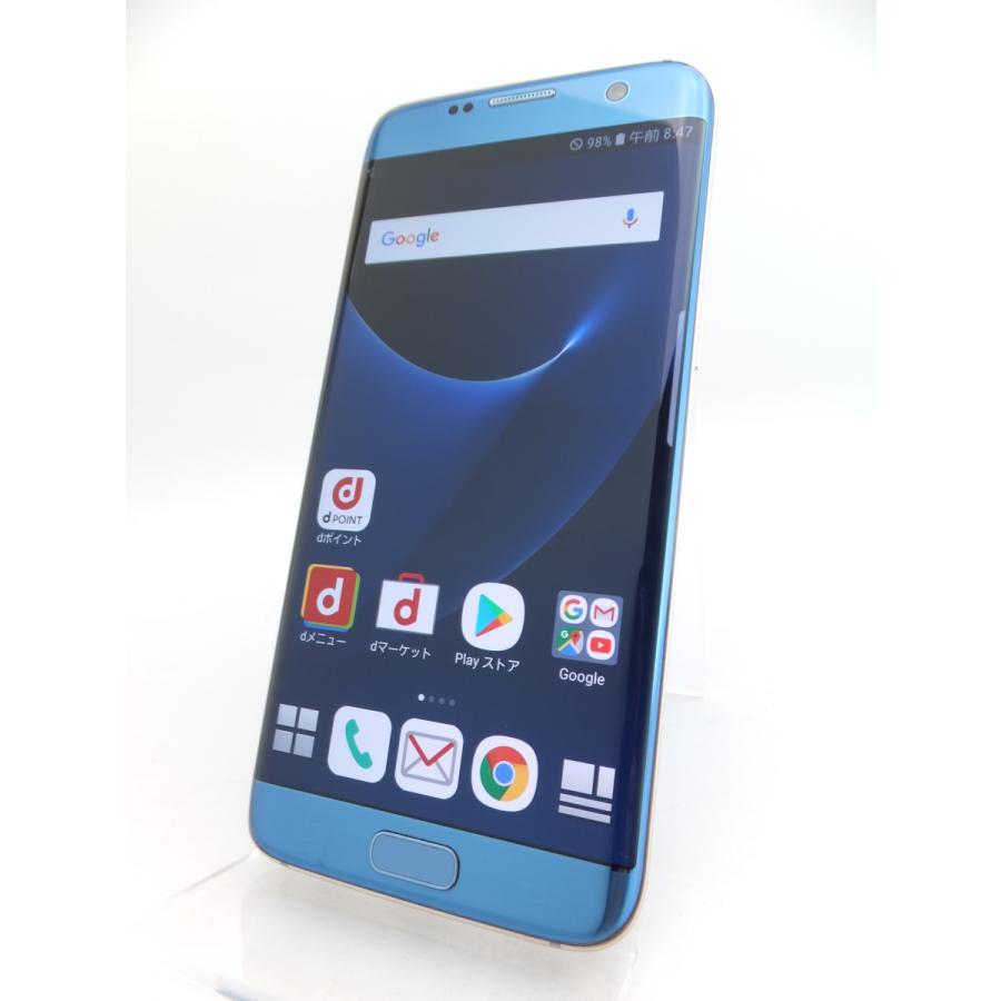 Simフリー Galaxy S7 Edge Sc 02h ブルーコーラル Docomo版simロック解除品 Fs Sc02hbc Reco 通販 Yahoo ショッピング
