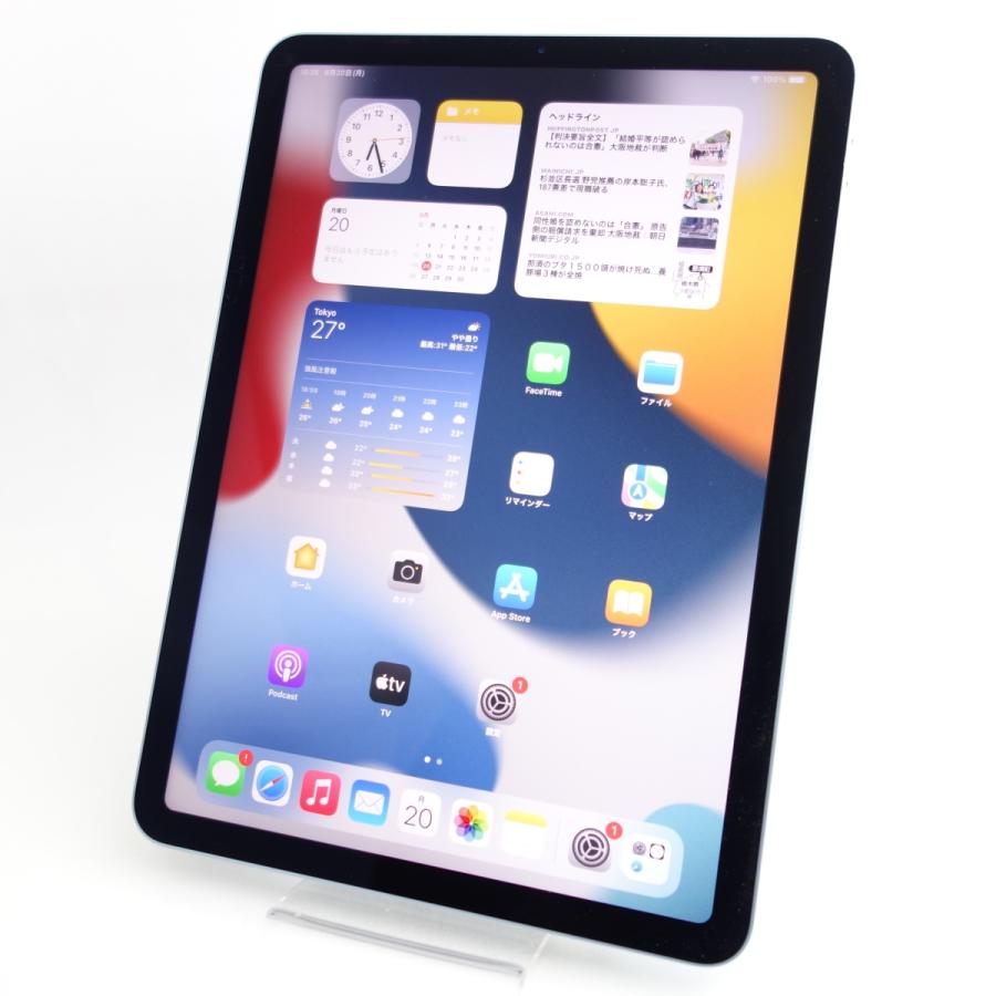 10.9インチ】iPad Air4 Wi-Fiモデル 64GB スカイブルー MYFQ2J/A :OA 