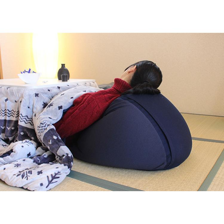 MOGU（モグ） 三角フィット座ブトン 本体+カバーセット パウダービーズ