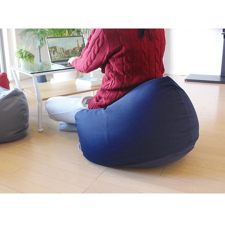 MOGU（モグ） 三角フィット座ブトン 本体+カバーセット パウダービーズ