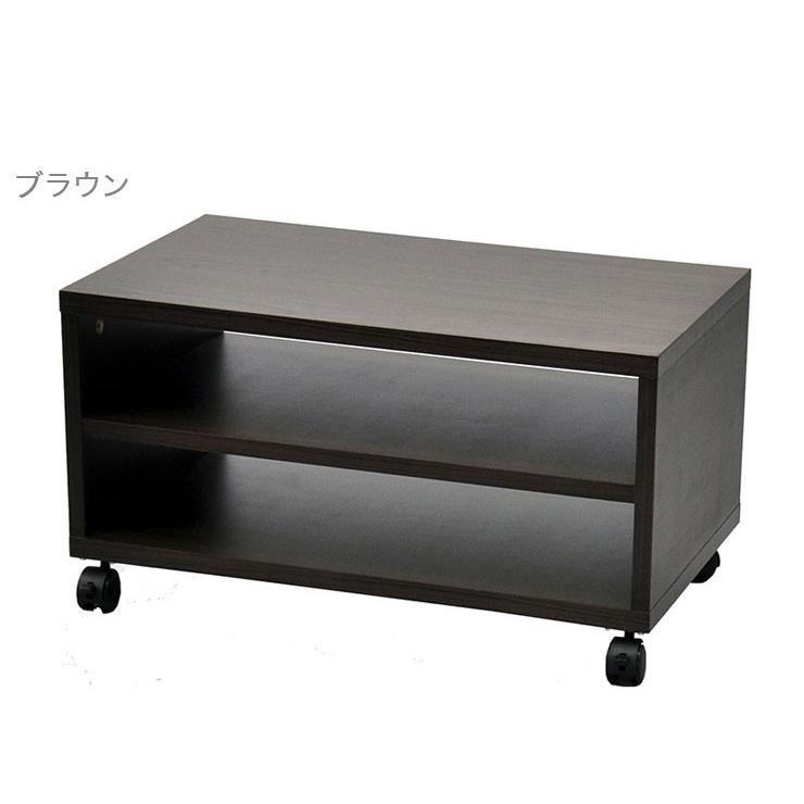 フリーラック キャスター付き 幅60 オープンラック 収納 木目 シンプル