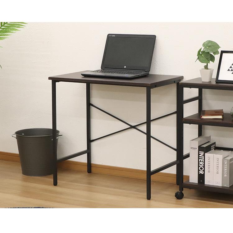 【新品・送料無料】パソコンデスク 幅75cm デスク PCデスク ワークデスク パソコンデスク(幅75cm) コンパクトなテレワークデスク 書斎 スライド