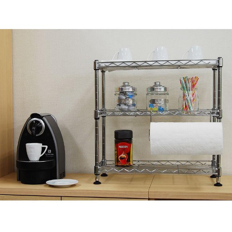 スチールラック ミニラック 三段 幅45 奥行き20 高さ45 シェルフ