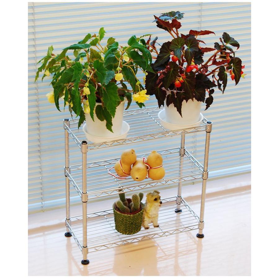 スチールラック ミニラック 三段 幅45 奥行き20 高さ45 シェルフ