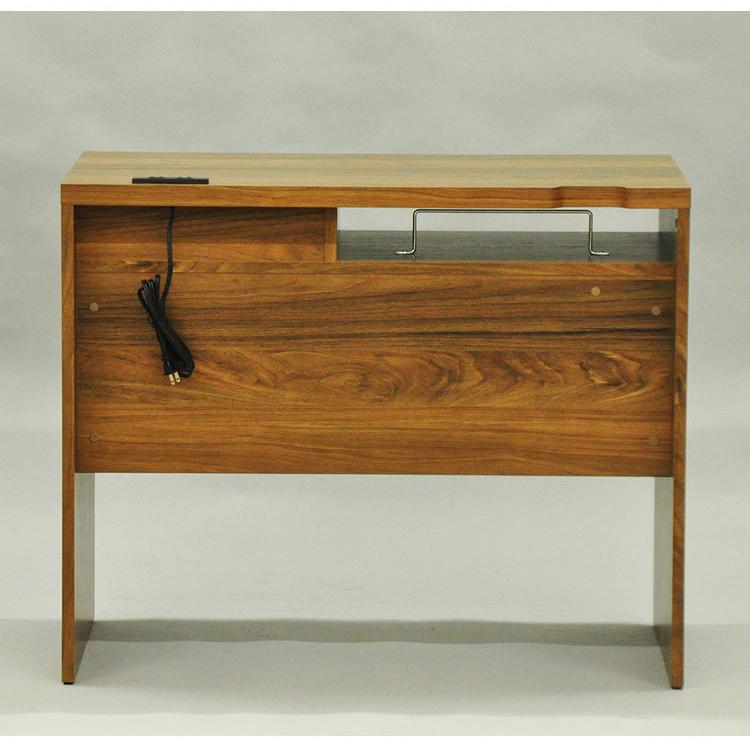 ロスタ デスク 抗菌 抗ウイルス 幅90 奥行き47 作業机 コンセント付き