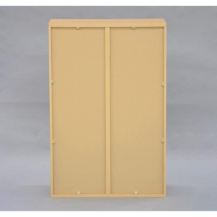 カラーボックス 幅60 高さ90 すき間収納 3段 三段 スリム オープン