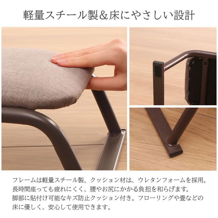 正座椅子 背無し 背もたれ無し 正座補助 正座 あぐら 高さ18cm 和室