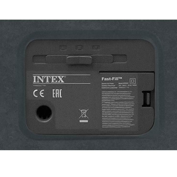 INTEX コンフォートプラッシュ ミッドライズ エアーベッド 67767JB FULL ダブル ベッド ベロア調 体圧分散 ポンプ内蔵 電動エアーベッド 正規販売店 | ブランド登録なし | 03