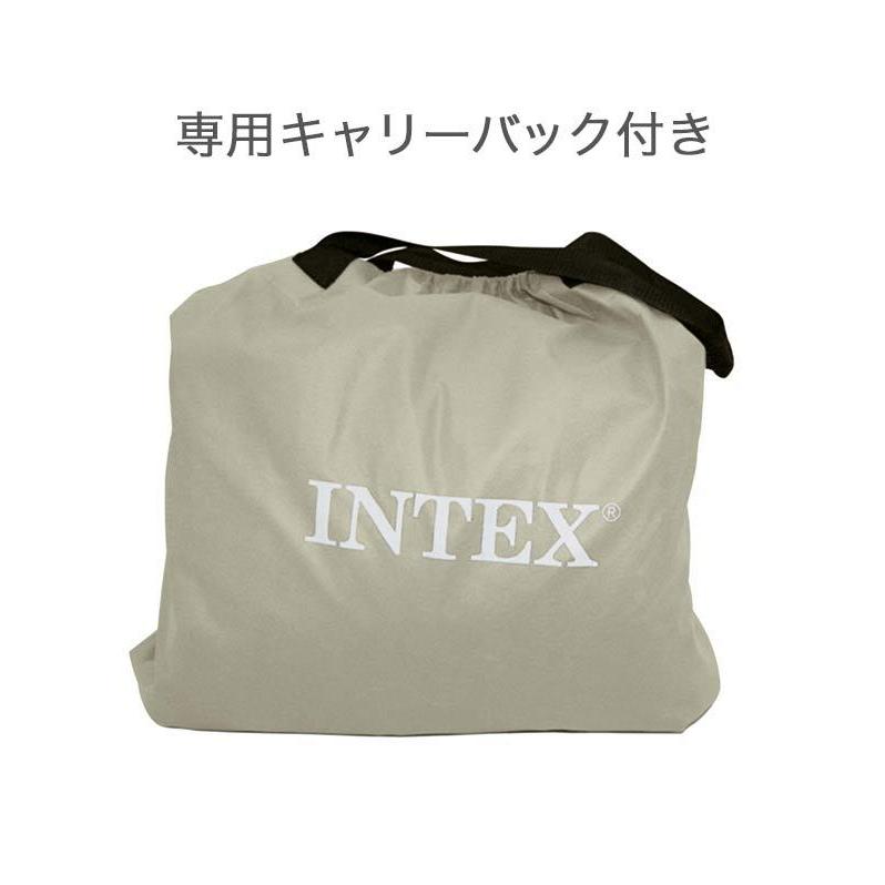INTEX コンフォートプラッシュ ミッドライズ エアーベッド 67767JB FULL ダブル ベッド ベロア調 体圧分散 ポンプ内蔵 電動エアーベッド 正規販売店 | ブランド登録なし | 04