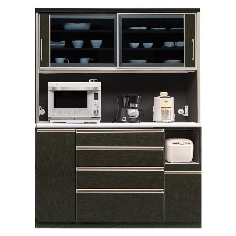 食器棚 キッチンボード 幅150 奥行48 高さ200 完成品 国産 モイス加工