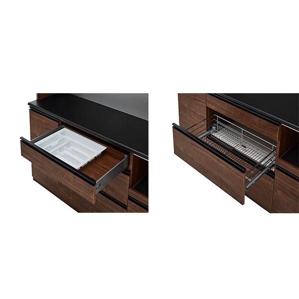 食器棚 カップボード 幅160cm 奥行48cm 高さ198cm キッチンボード