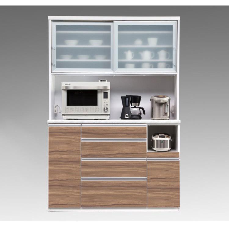 食器棚 キッチンボード 幅140 奥行48 高さ203 完成品 国産 モイス加工