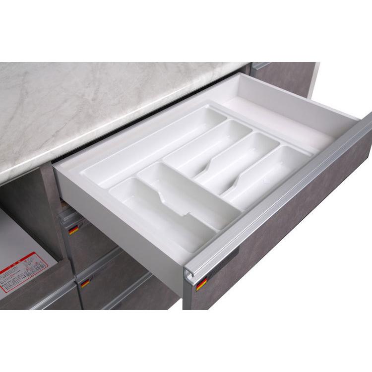 食器棚　140×55×203 食器棚 キッチンボード 幅140 奥行48 高さ203 完成品 国産 モイス加工