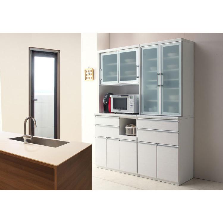 食器棚 キッチンボード 幅90 奥行48 高さ203 完成品 国産 モイス加工