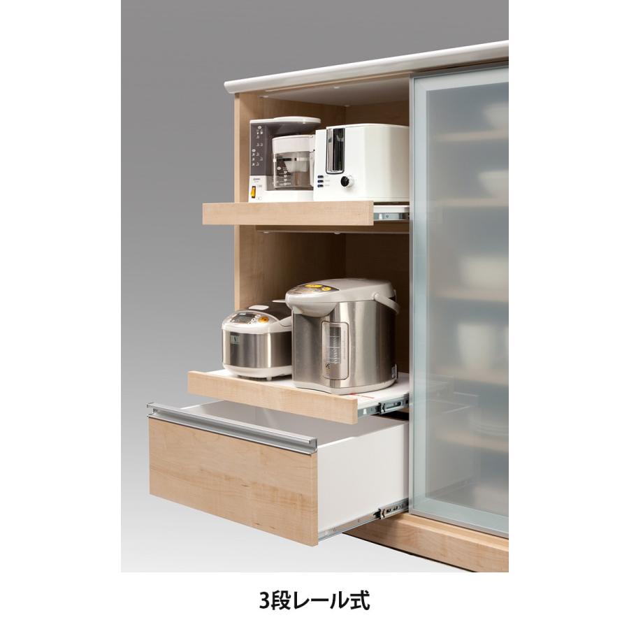 キッチンカウンター 幅90cm 奥行48.5cm 高さ115cm 国産 大川家具