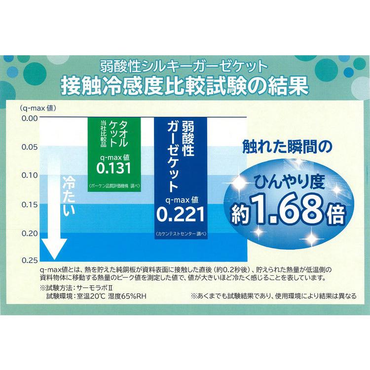 2枚組 ガーゼケット シングル 西川 夏用 3重ガーゼ 三重 接触冷感 キルトケット レーヨンケット 肌掛け布団 薄掛け ひんやり 涼感 シルク｜recommendo｜10