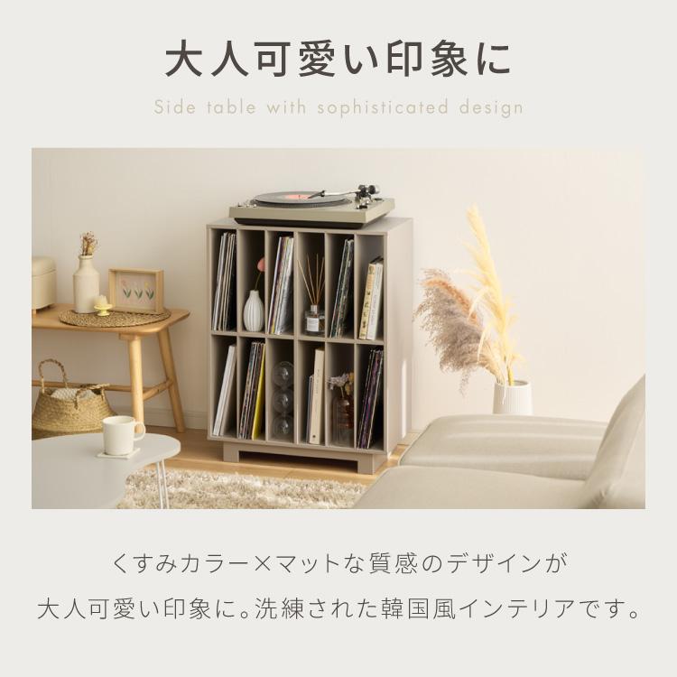 日本製 本段 全て稼働棚のレコードラック ディスプレイラック 大容量