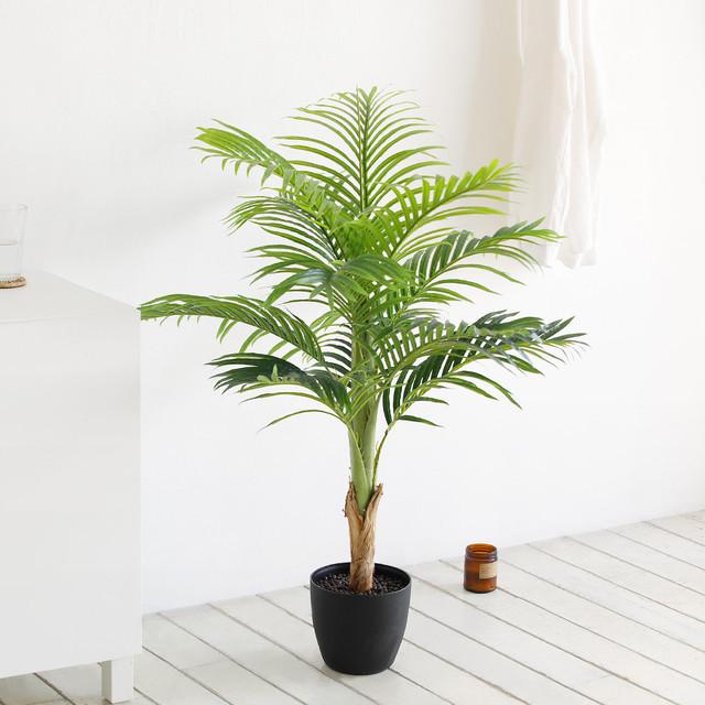 ルームアンドホーム 造花 アレカヤシ 人工 観葉植物 シンプル おしゃれ 韓国 韓国インテリア ナチュラル 北欧 代引不可 リコメン堂 通販 Paypayモール