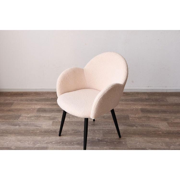 ダイニングチェア 単品 おしゃれ カワイイ 椅子 アイアン脚 チェア