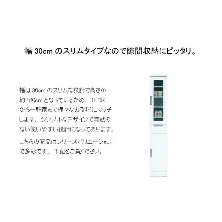 隙間収納 すき間収納 幅30cm 奥行40cm 高さ180cm 国産 完成品 収納 スペースラック キッチン ランドリー 代引不可｜recommendo｜04