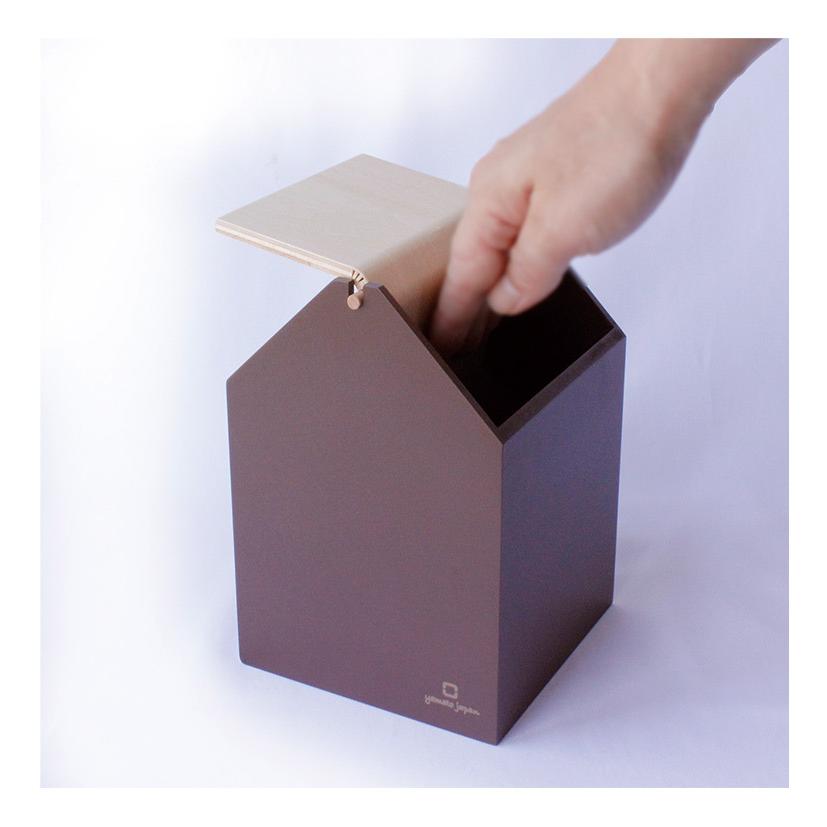 卓上ゴミ箱 ダストボックス 木製 日本製 ARROWS MINI アローズミニ