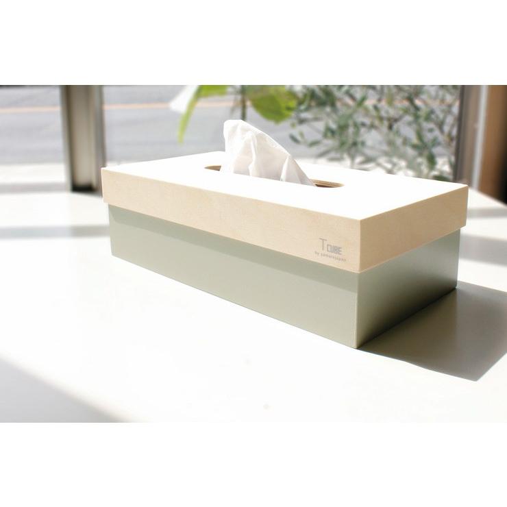 ヤマト工芸 日本製 ティッシュボックス 木製 ティッシュケース TCUBE