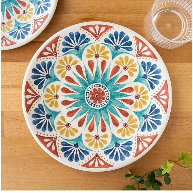 デザートリオ 12点セット メラミン食器 割れにくい おしゃれ 食洗機